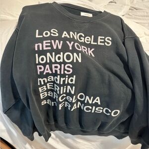 Anime bing city sweatshirt
